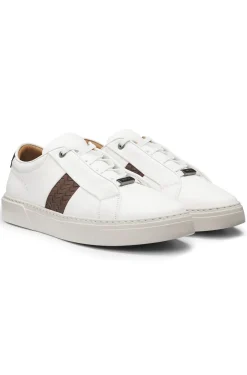 Gary trainers with woven details