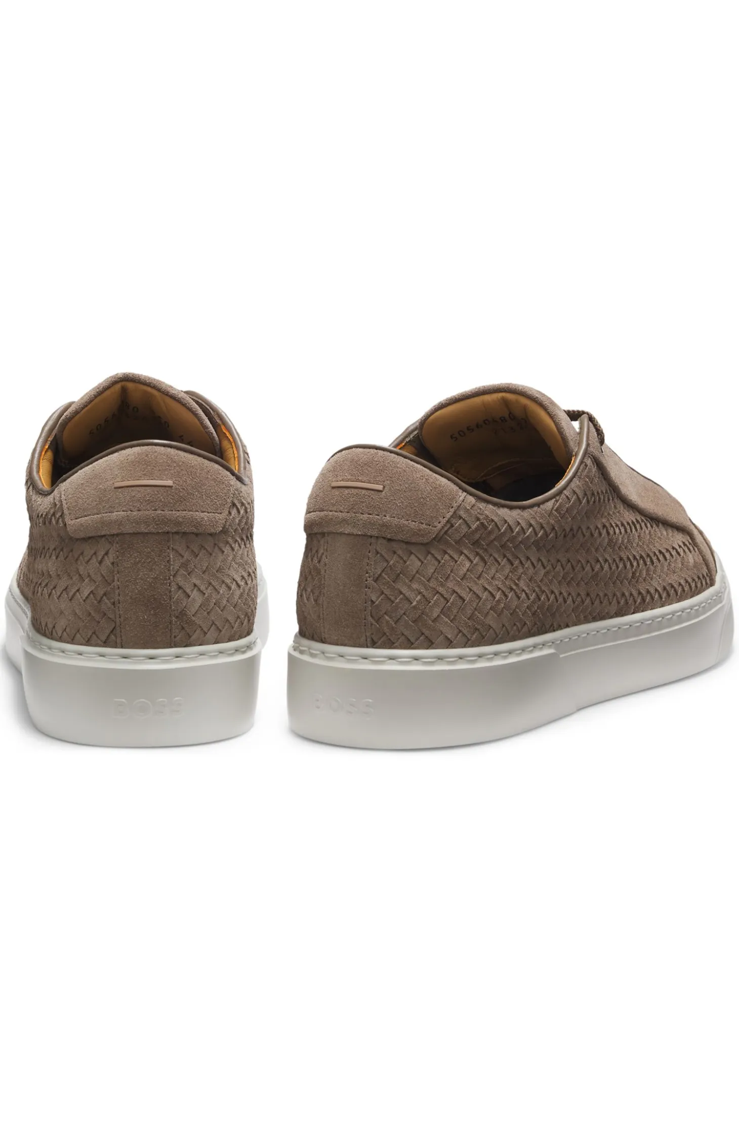 Gary trainers with woven suede uppers