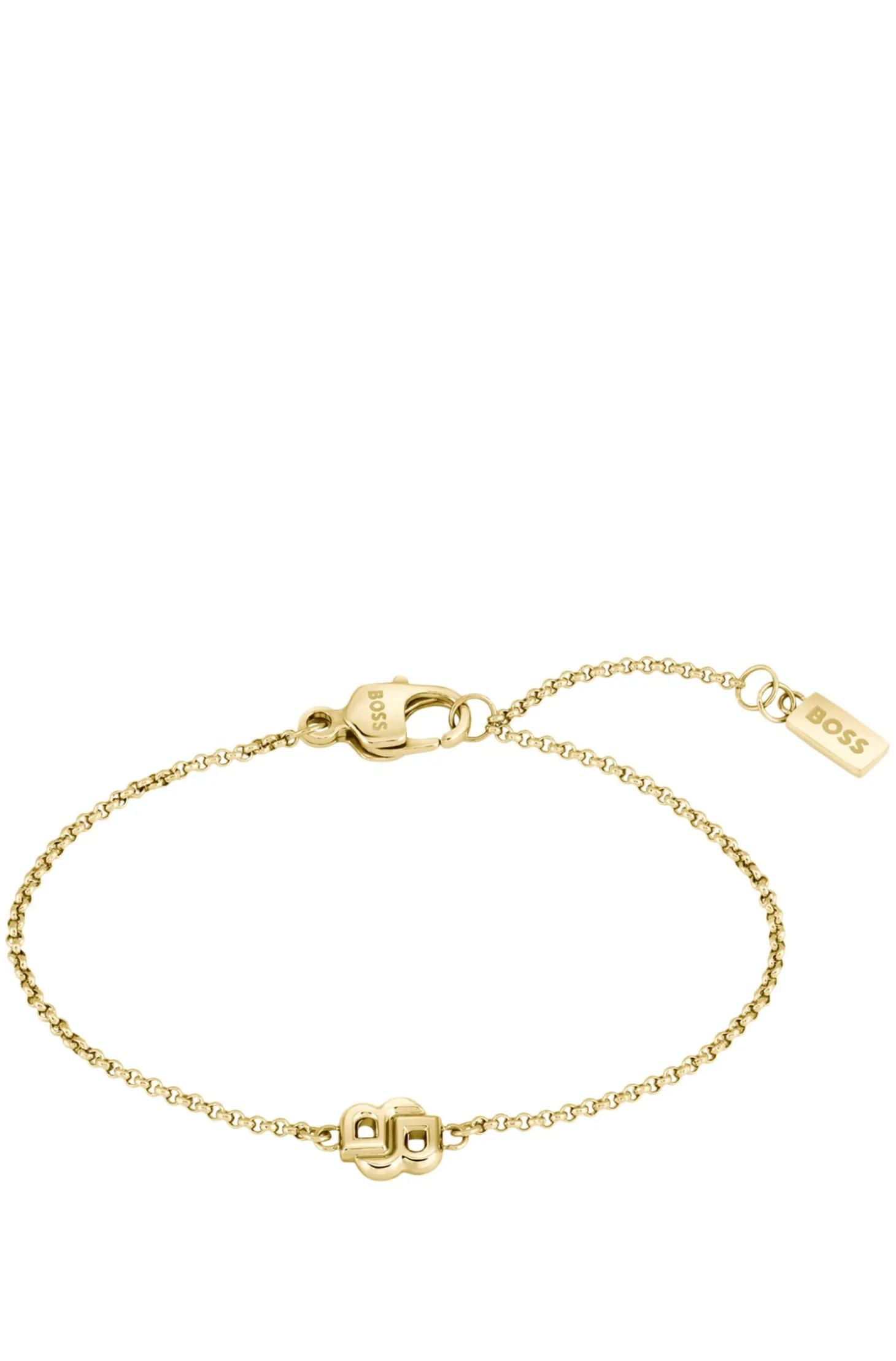 Gold-tone chain bracelet with Double B monogram