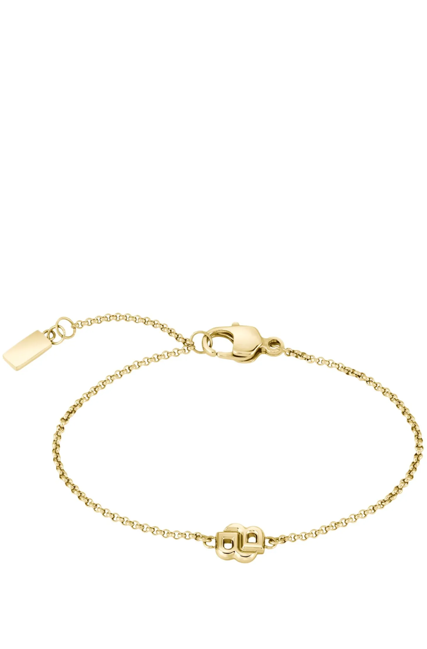 Gold-tone chain bracelet with Double B monogram