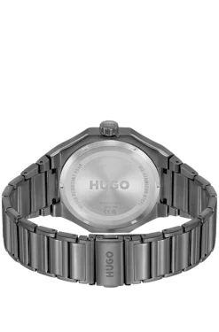 #GRAIL SPORT Black-plated watch with tonal dial