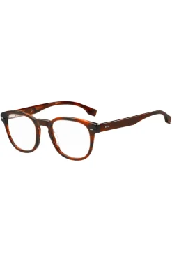 Havana-acetate optical frames with metal rivets
