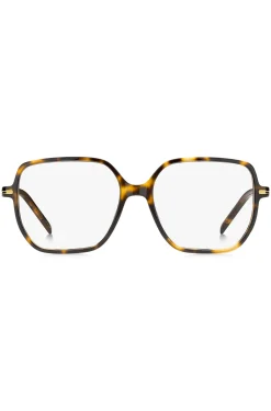 Havana-acetate optical frames with rose-gold-tone detail