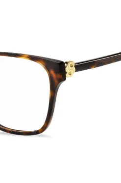 Havana-acetate optical frames with Double B monogram
