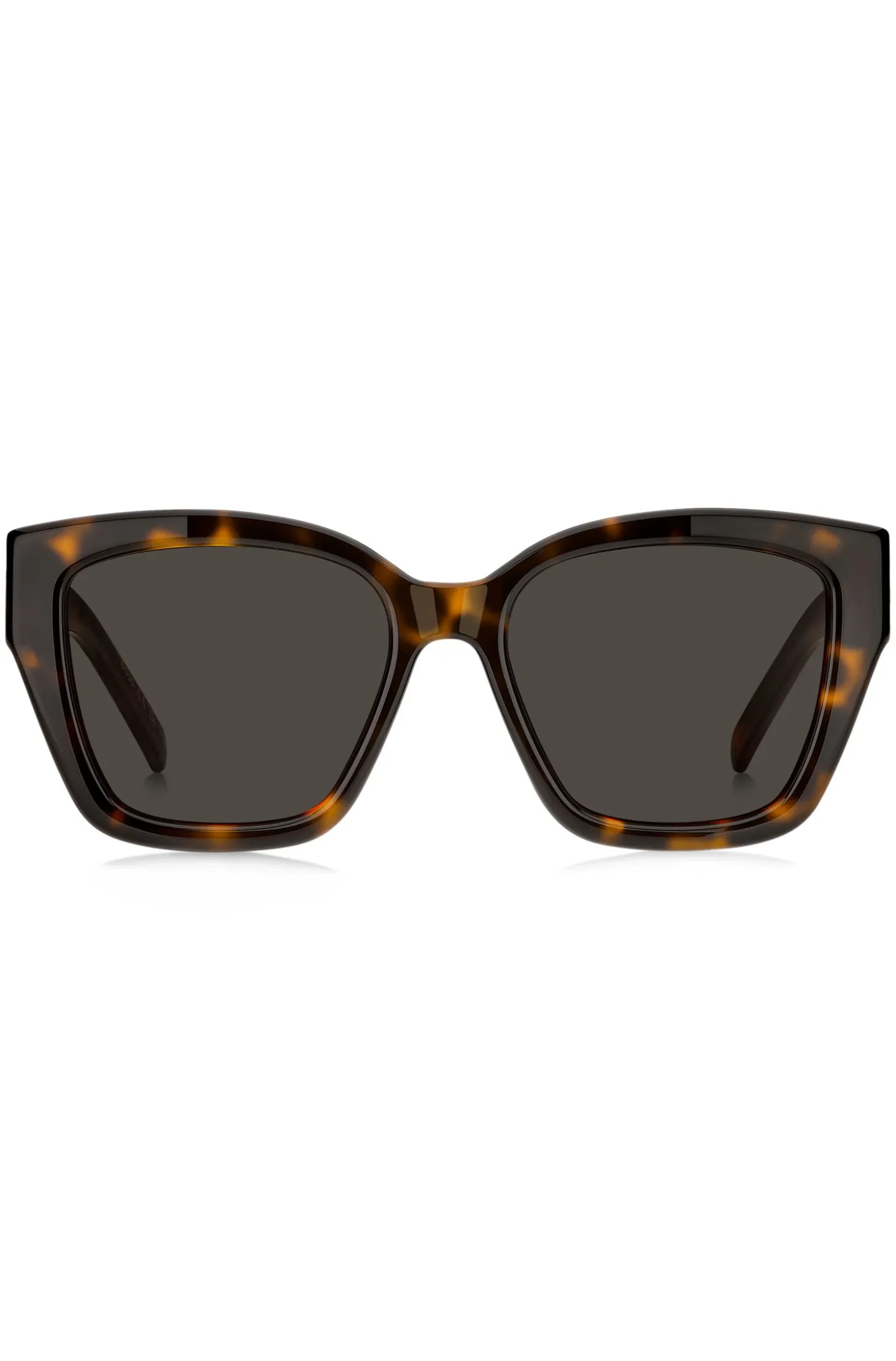 Havana-acetate sunglasses with Double B monogram