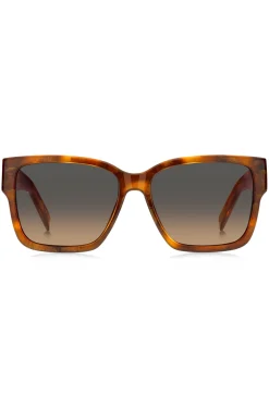 Havana-acetate sunglasses with Double B monogram
