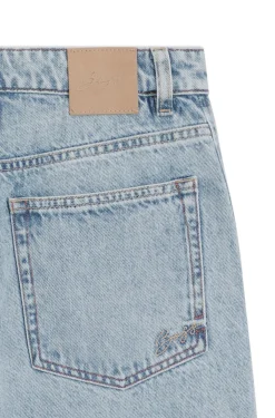 High-rise wide-leg jeans