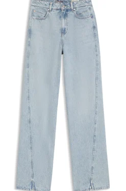 High-rise wide-leg jeans
