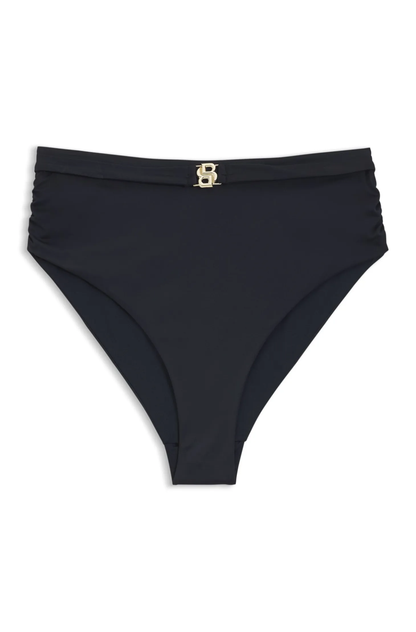High-waisted bikini bottoms with Double B monogram