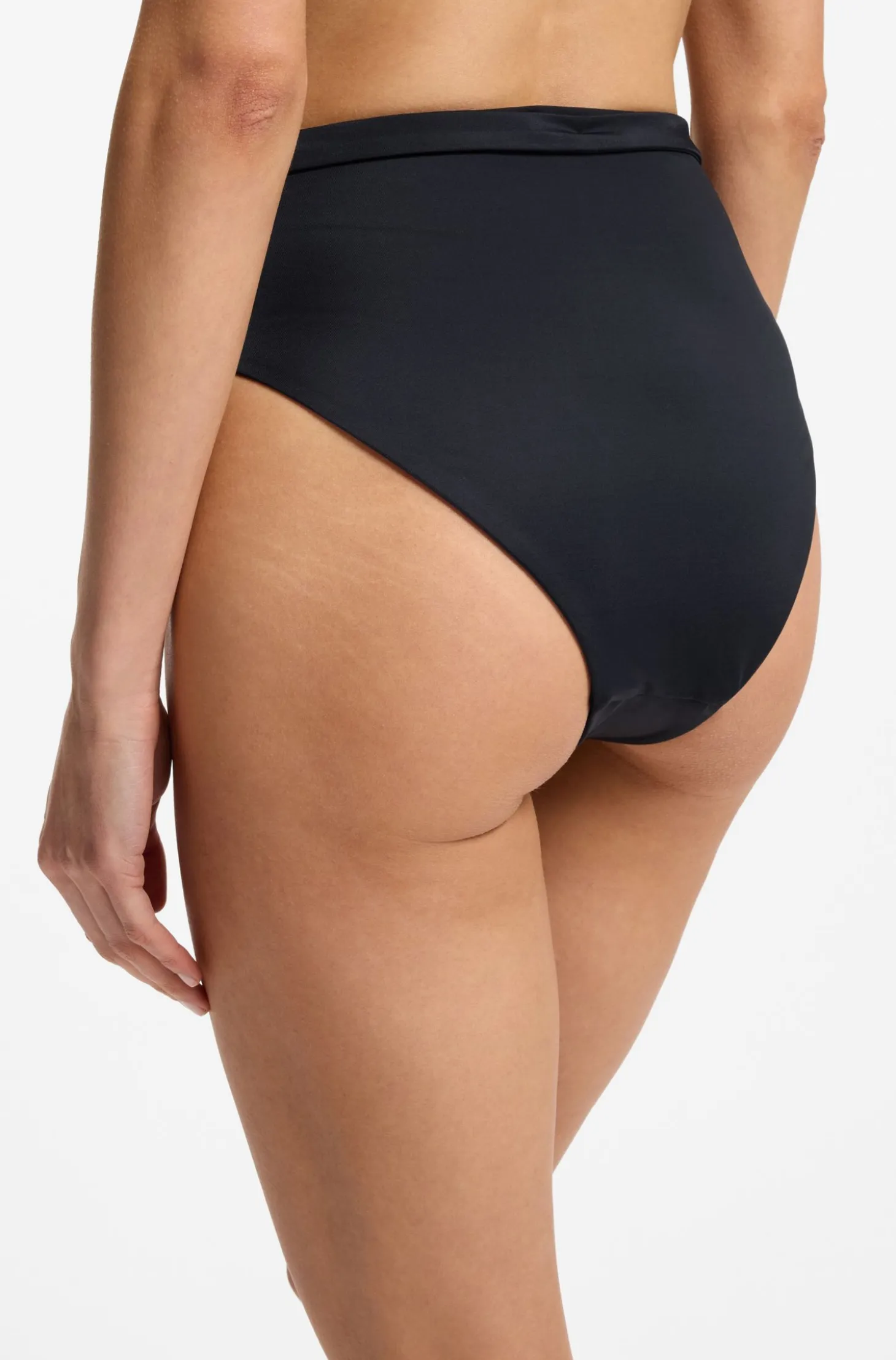 High-waisted bikini bottoms with Double B monogram