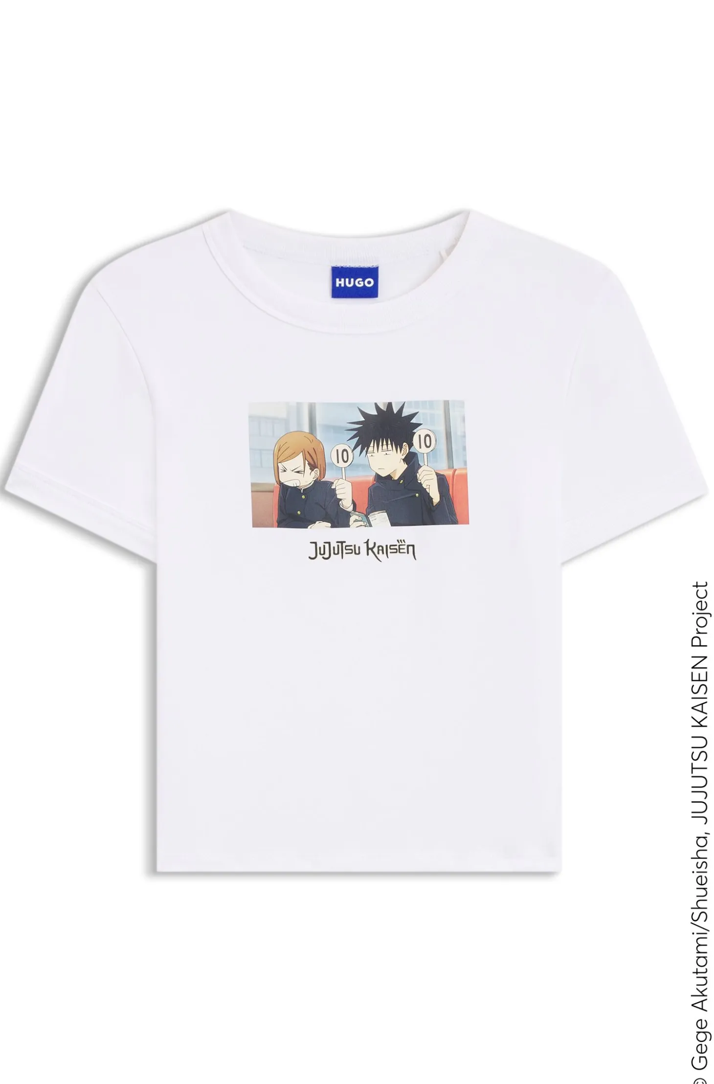 HUGO x Jujutsu Kaisen T-shirt with Megumi and Nobara print