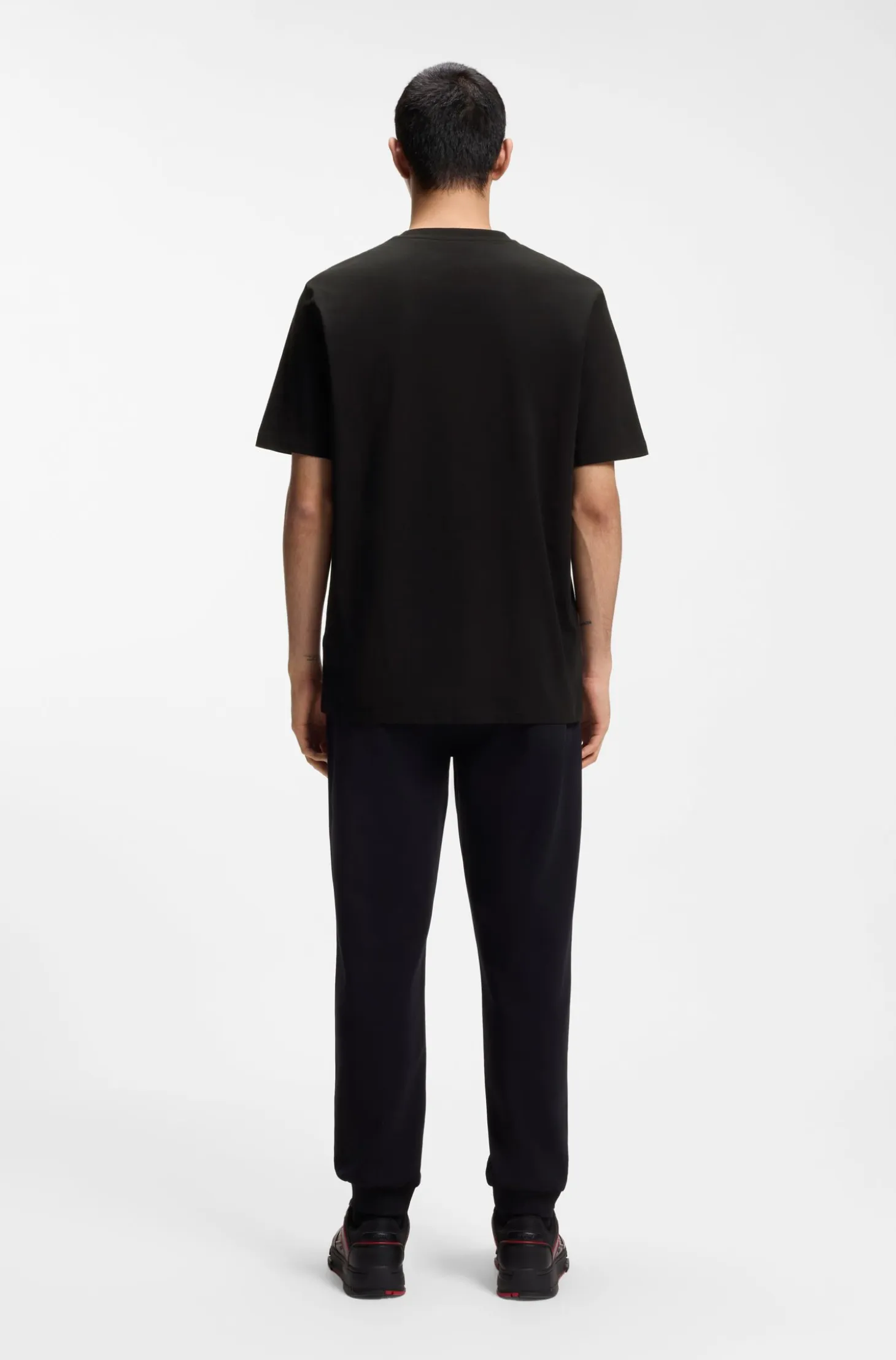 HUGO x RB cotton T-shirt with bull motif