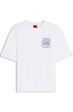 HUGO x RB relaxed-fit T-shirt with bull motif