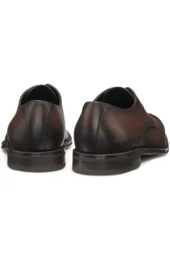 Italian-made Derby shoes in leather