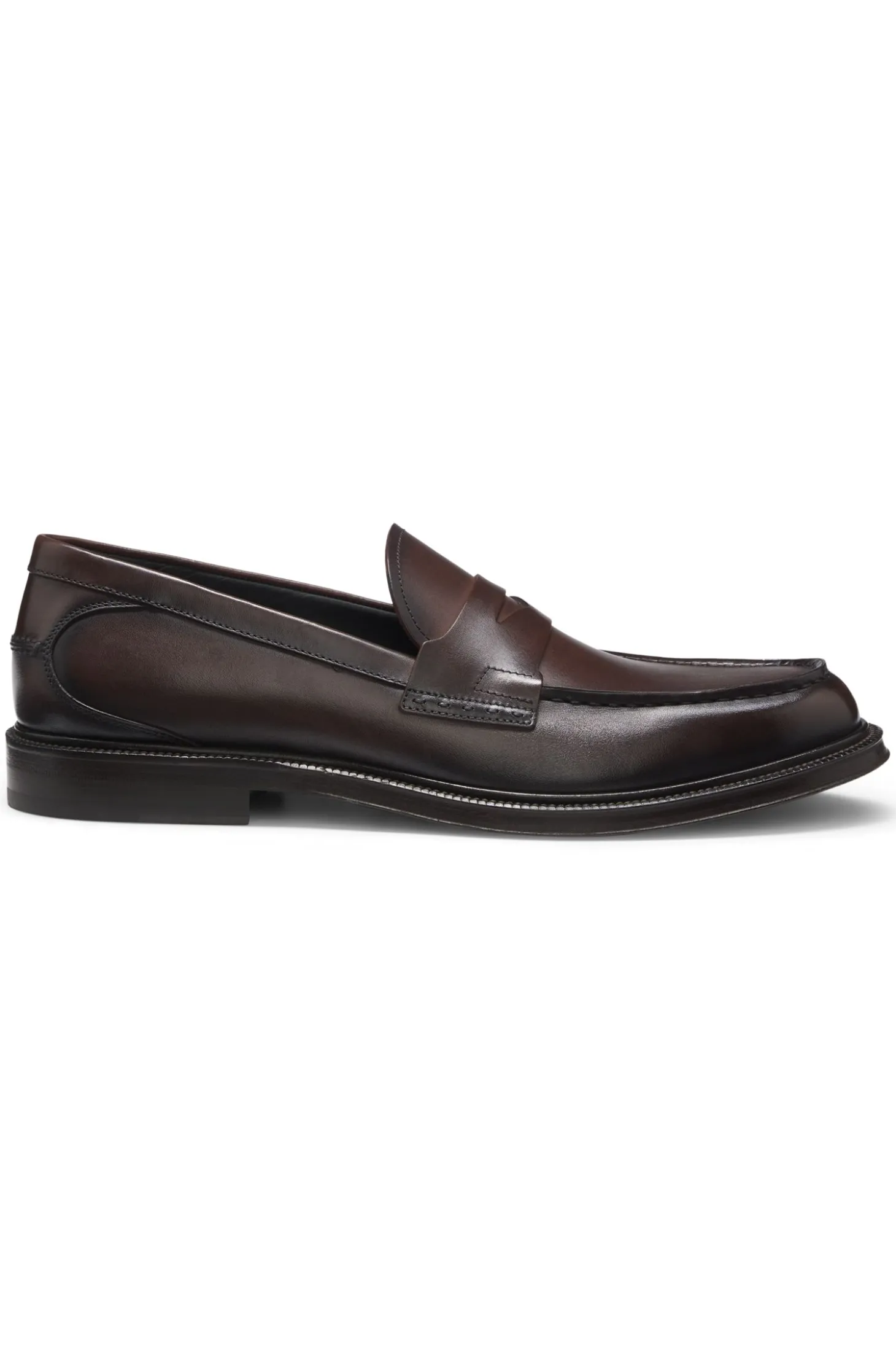Italian-made loafers in soft leather