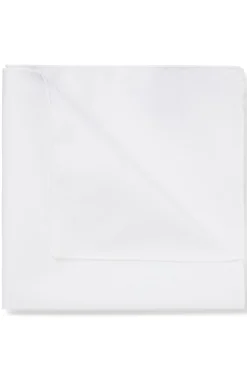 Italian-made pocket square in easy-iron cotton