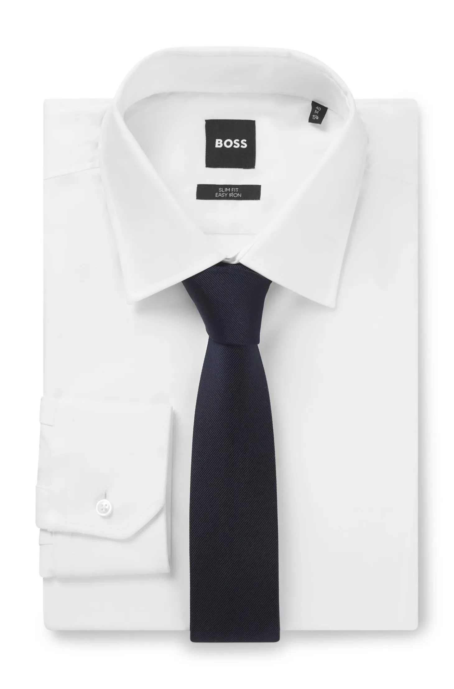 Italian-made tie in pure-silk jacquard