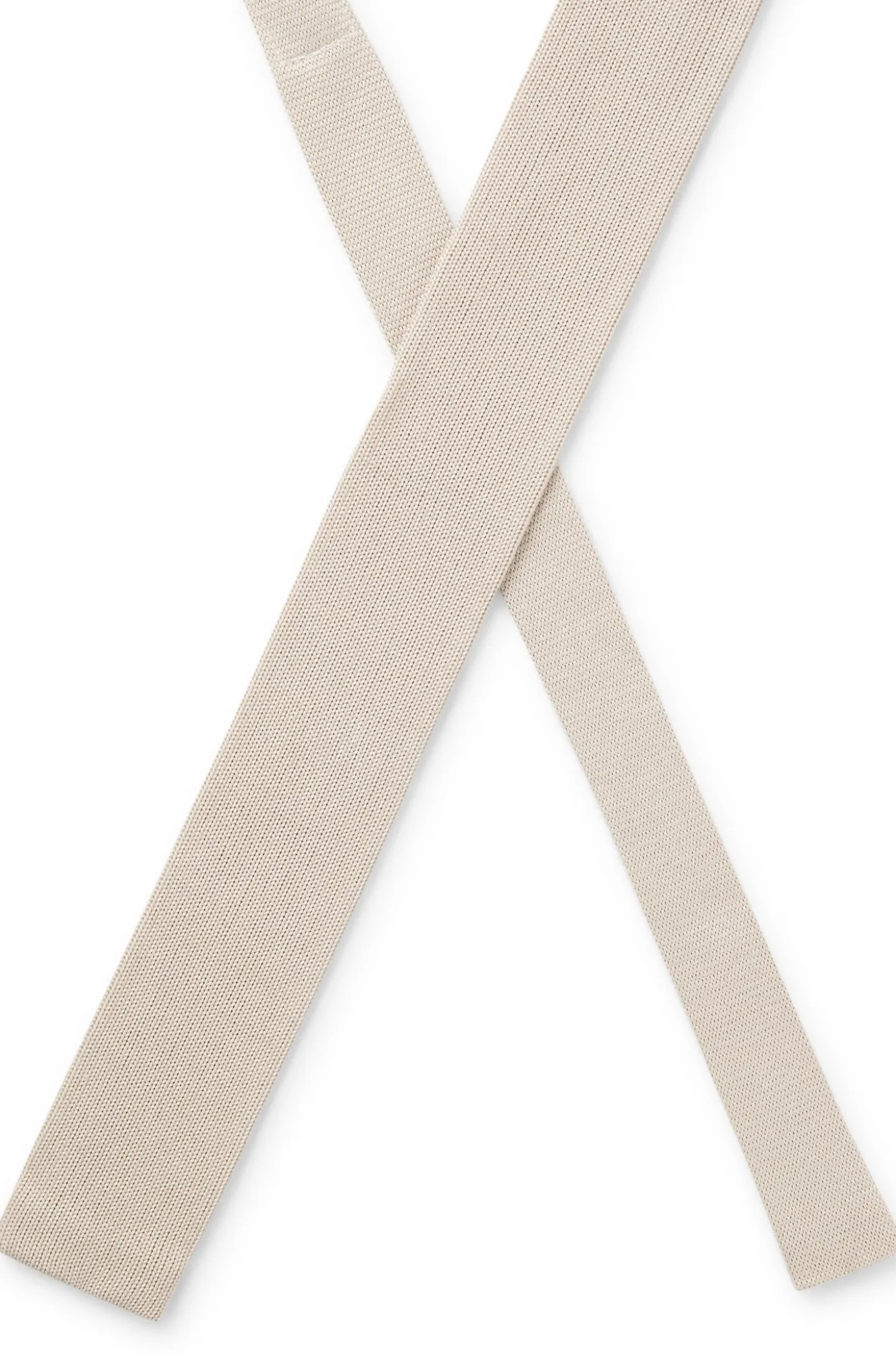 Knitted-jacquard tie in cotton