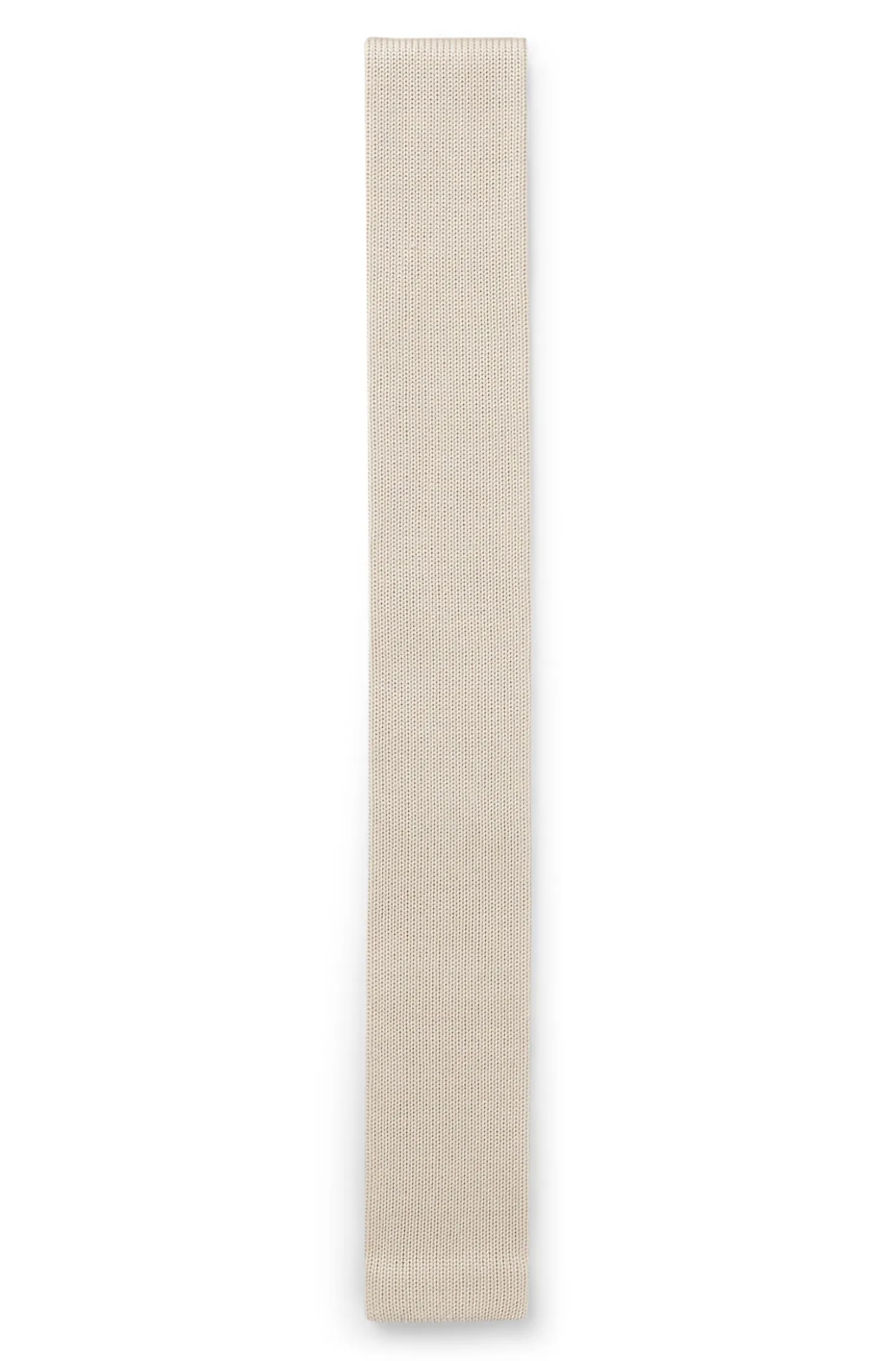 Knitted-jacquard tie in cotton