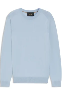 Knitted sweater in wool, silk and cashmere