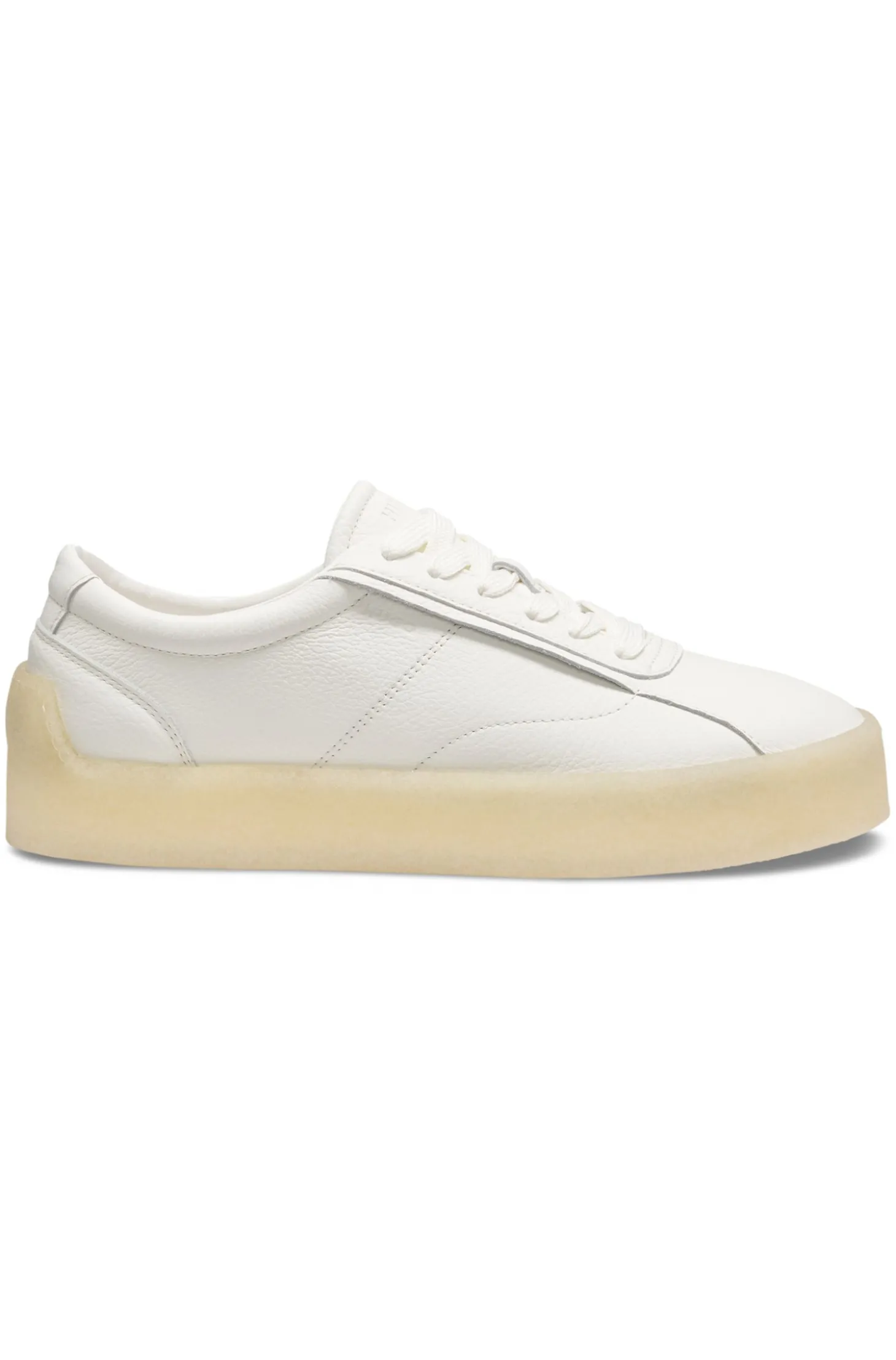 Leather Derby shoes with crepe rubber sole