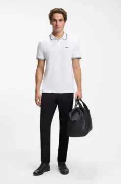 Leather trainers with odour-control lining