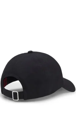 Logo-embroidered cap in cotton twill