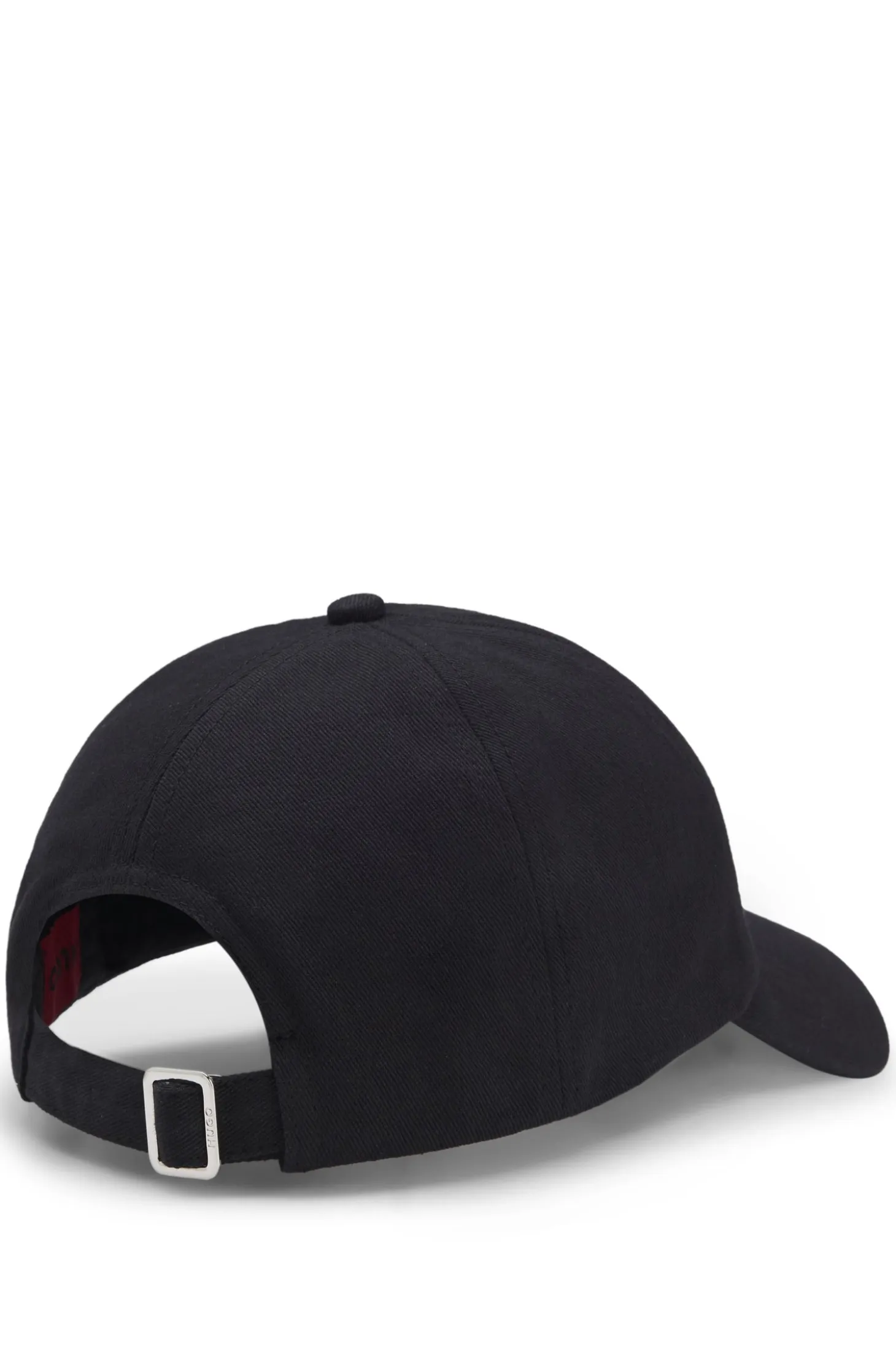 Logo-embroidered cap in cotton twill