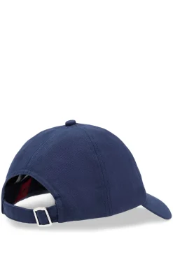 Logo-embroidered cap in cotton twill