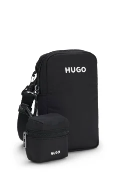 Logo phone holder with mini pouch