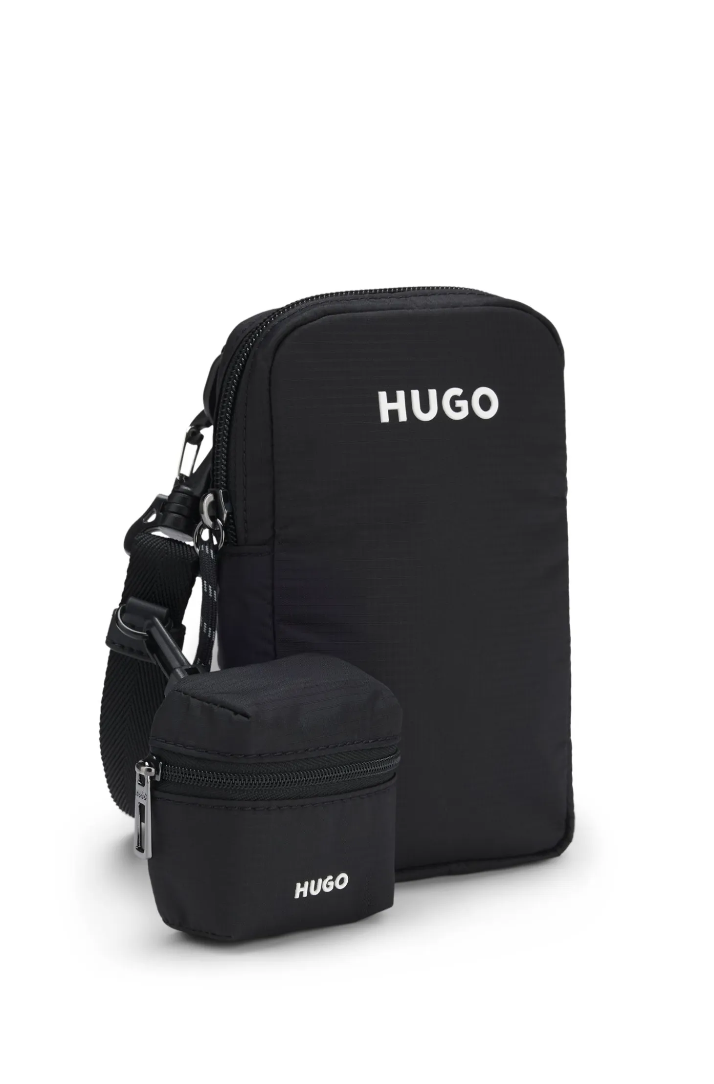 Logo phone holder with mini pouch