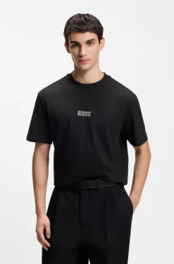 Logo T-shirt in cotton jersey