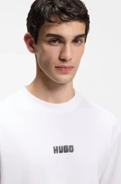 Logo T-shirt in cotton jersey
