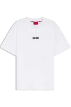 Logo T-shirt in cotton jersey