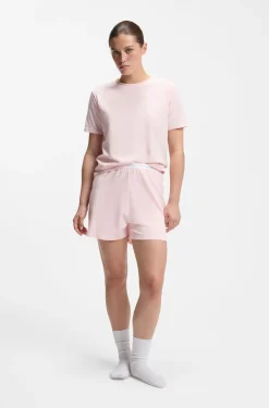 Logo-waistband pyjama shorts in stretch-cotton jersey