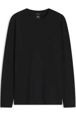 Long-sleeved T-shirt in cotton with logo detail