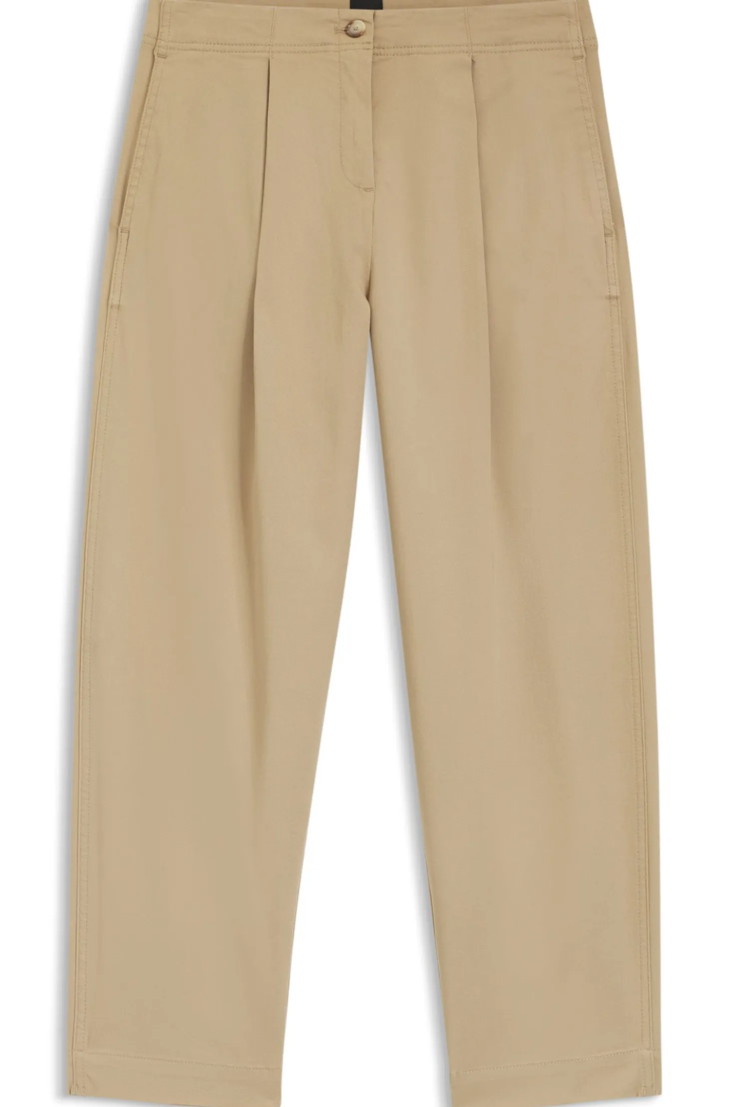 Loose-fit chinos in stretch-cotton twill