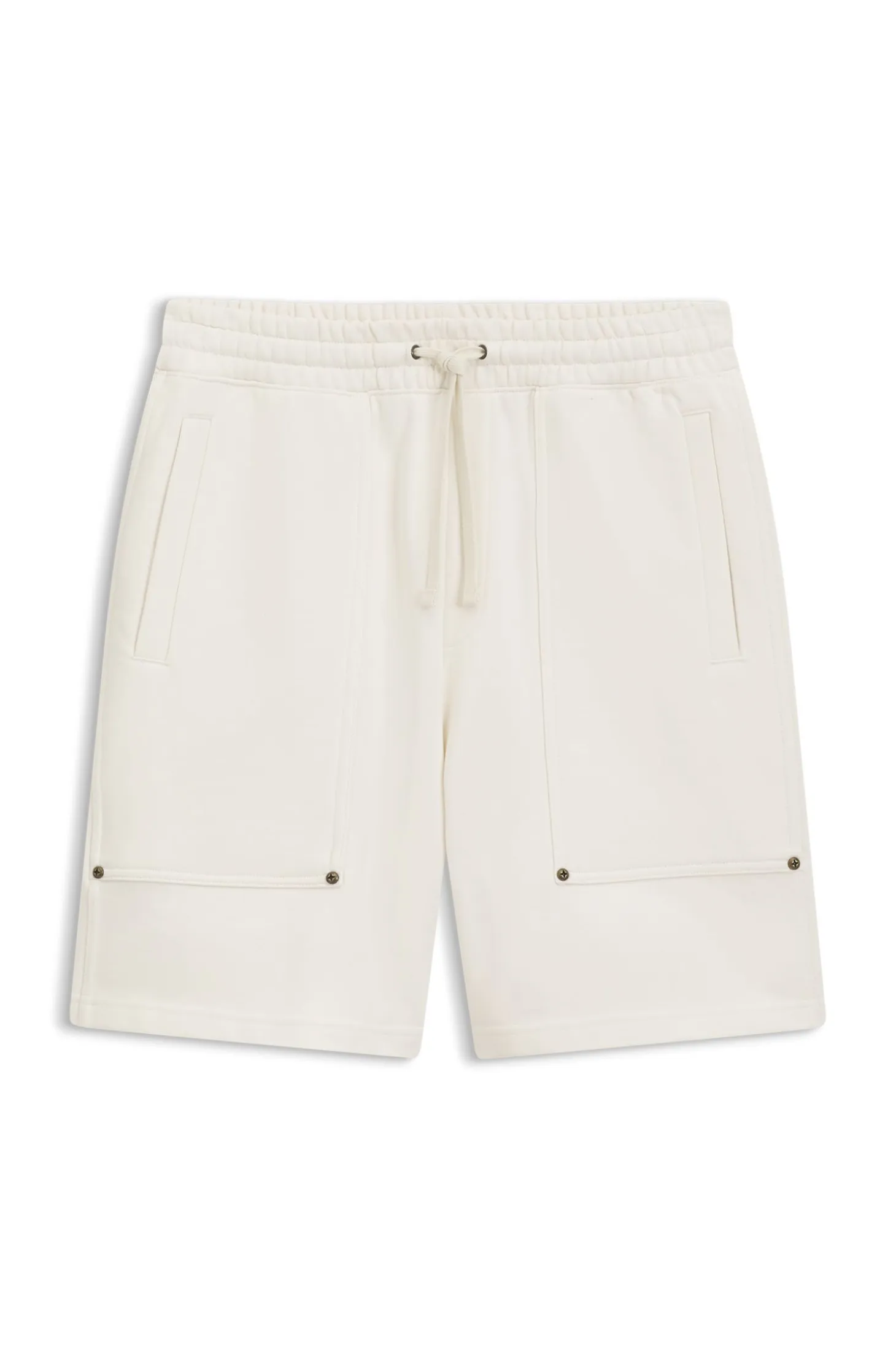 Loose-fit shorts in cotton with utility pockets