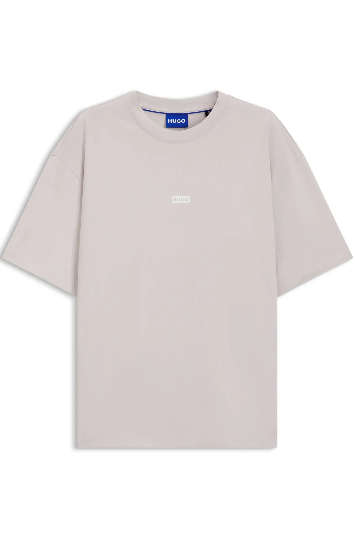 Loose-fit T-shirt in cotton with rear logo artwork