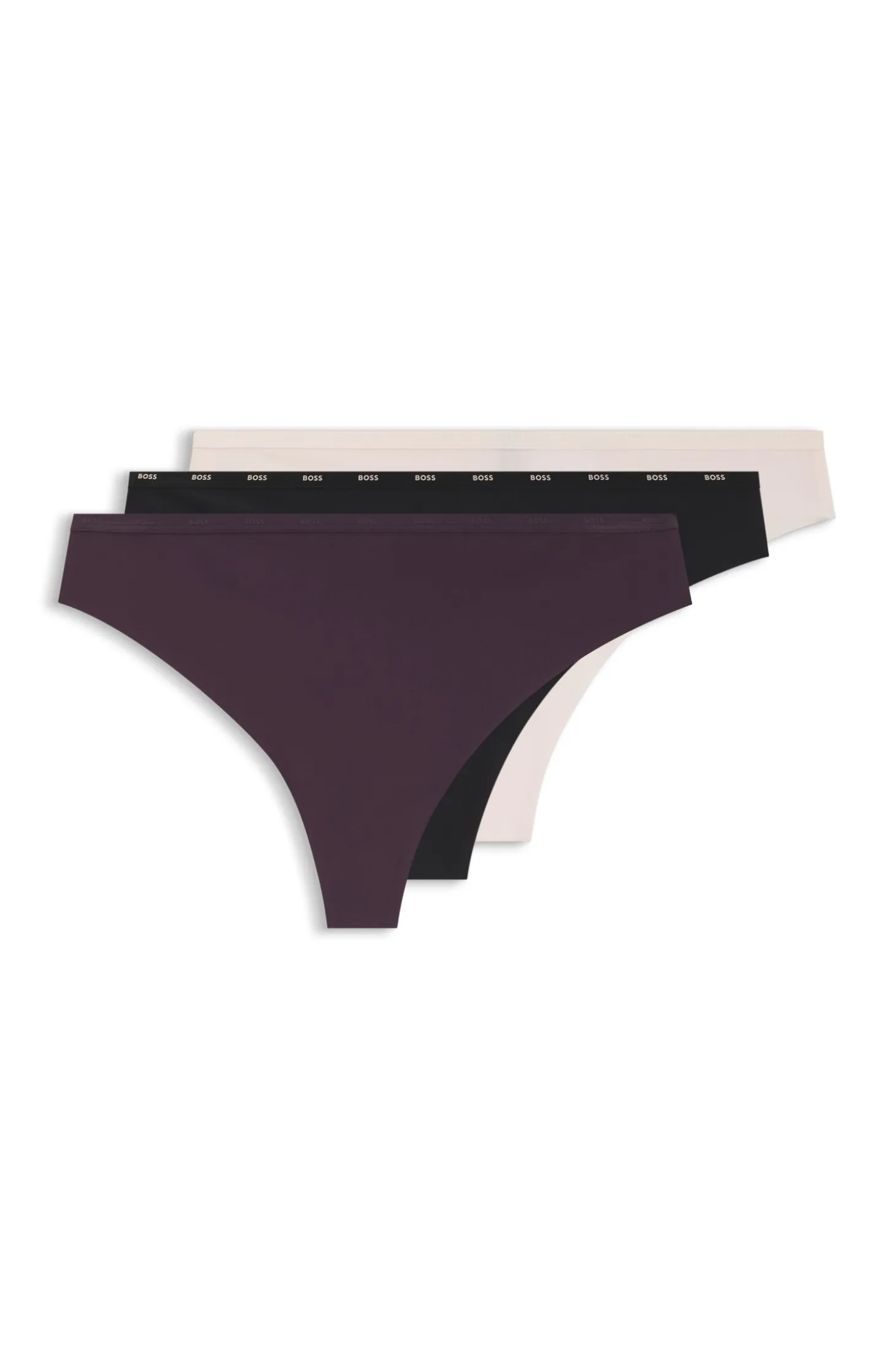 Low-rise briefs with clean finishes