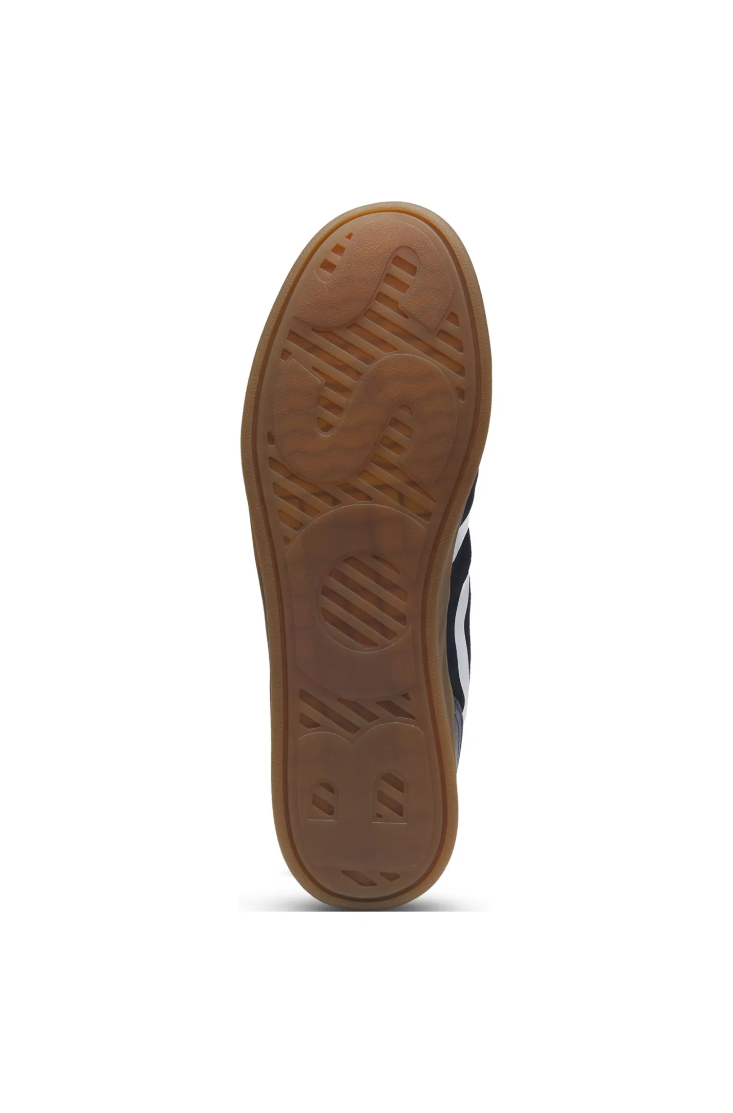 Low-top trainers with a contrast gum sole