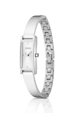 Lucy Allure stainless-steel watch with bangle