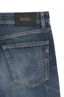 Maine regular-fit jeans in blue comfort-stretch denim
