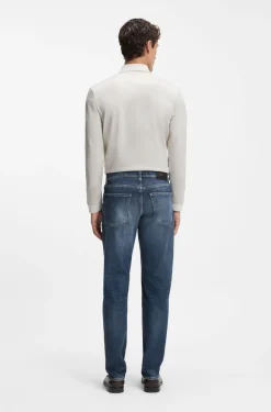 Maine regular-fit jeans in blue comfort-stretch denim