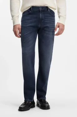 Maine regular-fit jeans in blue comfort-stretch denim
