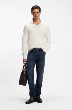 Maine regular-fit jeans in blue comfort-stretch denim