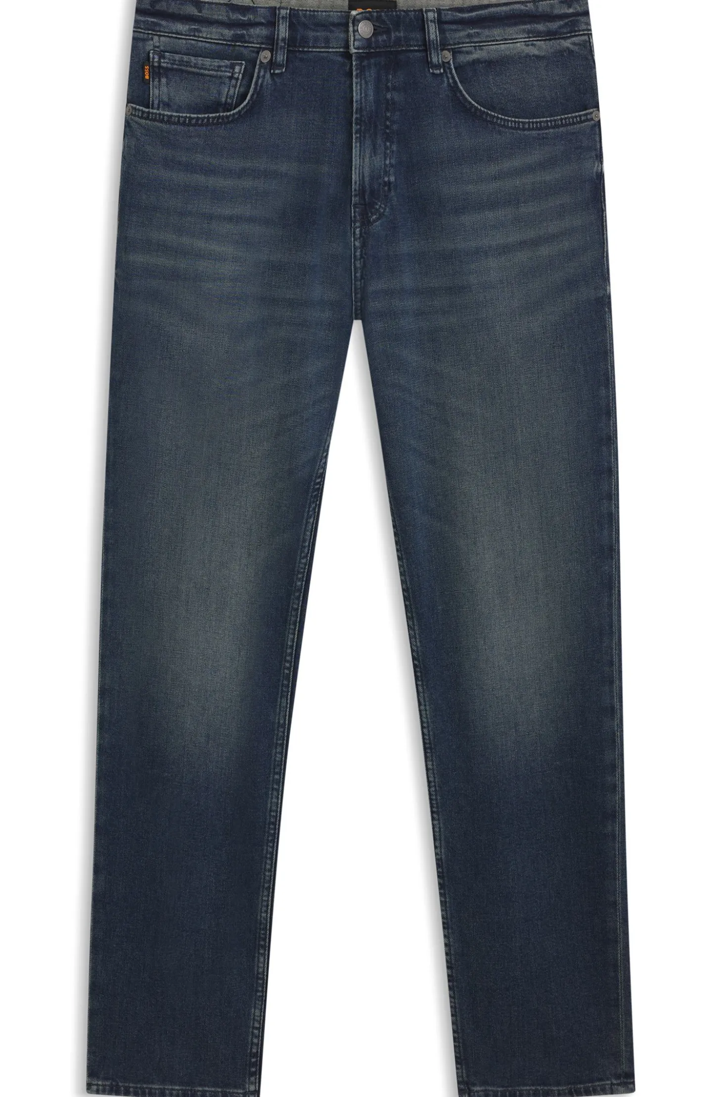 Maine regular-fit jeans in blue comfort-stretch denim