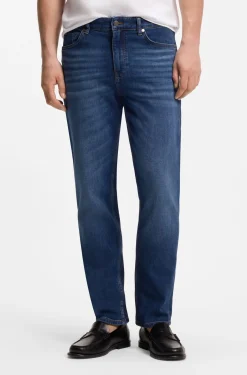 Maine regular-fit jeans in blue comfort-stretch denim