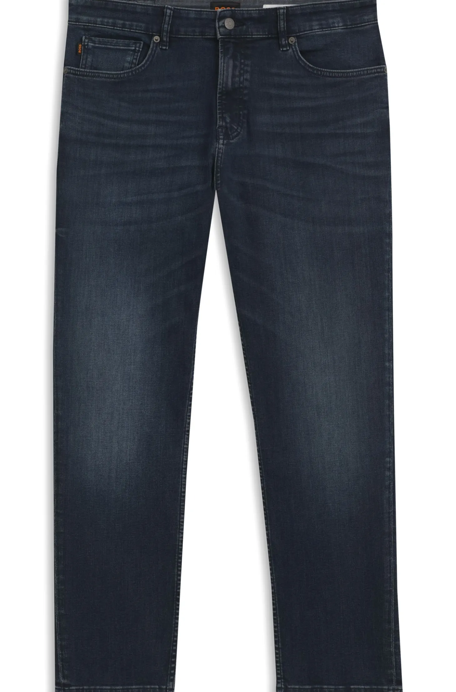 Maine regular-fit jeans in blue super-stretch denim