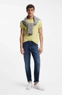 Maine regular-fit jeans in blue soft-motion denim